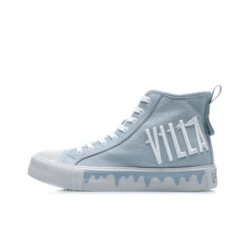 Подкладка устойчивая к истиранию легкая высокий топ кеды мужской синий