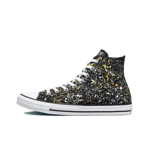 Converse Chuck Taylor All Star Archive Paint High Top Shoes Unisex Black Конверс Чук Тейлор Ол Стар Архив Пейнт Хай Топ Кеды Унисекс Черный