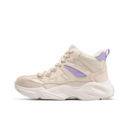 Skechers Stamina Airy MID Топ Толстая подошва Кроссовки Женские Розовые