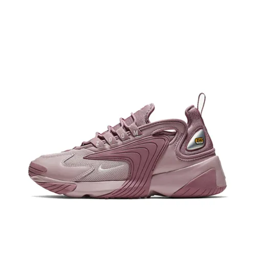 Nike Zoom 2K Slip-resistant Abrasion-resistant Lightweight Low-Top Footwear Women's Pink Найк Zoom 2K Противоскользящий Устойчивый к истиранию Легкий Низкий Топ Обувь Женская Розовая