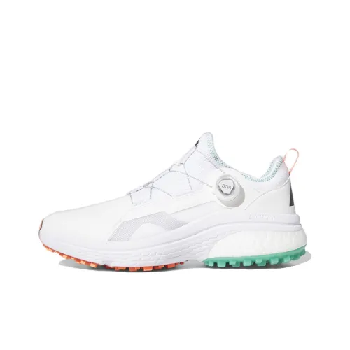 Adidas SolarMotion Boa Шокабсорберы Противоскользящие Устойчивые к истиранию Низкий топ Обувь для гольфа Мужская Белая