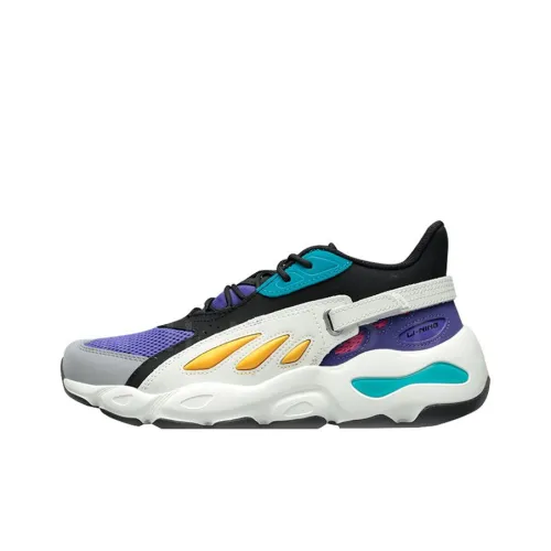 LINING Бабочка New York Модная одежда Неделя Нека Нека Легкий Низкий Топ Толстая подошва Мужские Белый Фиолетовый