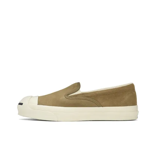 Конверс Jack Purcell Ret Замша Slip On Низкие Кеды Унисекс Light Кофейная Версия для Японии