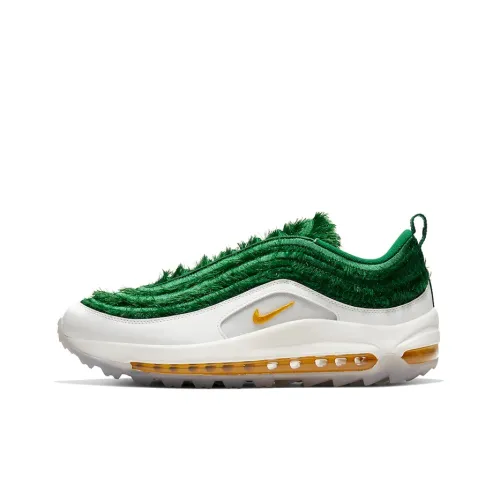 Nike Air Max 97 GOLF 'Трава' Низкий Топ Обувь для гольфа Унисекс Белый Зеленый