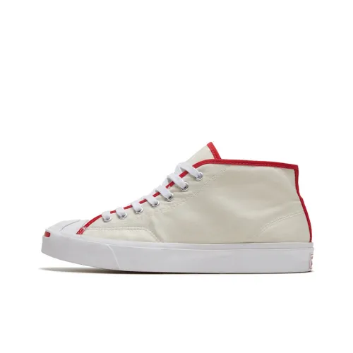 Конверс Jack Purcell MID Топ Кеды Унисекс Экрю Серый