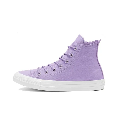 Converse Chuck Taylor All Star Frilly Thrills High Топ Высокие Кеды Женские Фиолетовые