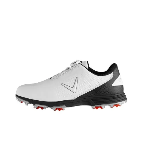 Callaway Низкий Топ Гольф Обувь Мужская Белый Черный