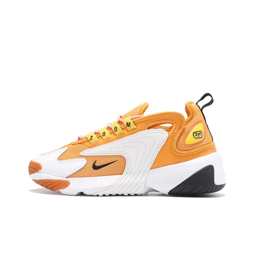 Nike Zoom 2K Амортизация Баланс Низкий Топ Толстая подошва Кроссовки Женские Белый Умбра