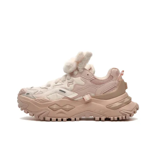 FILA FUSION Bianco Low-Top Кроссовки Розовые Женские