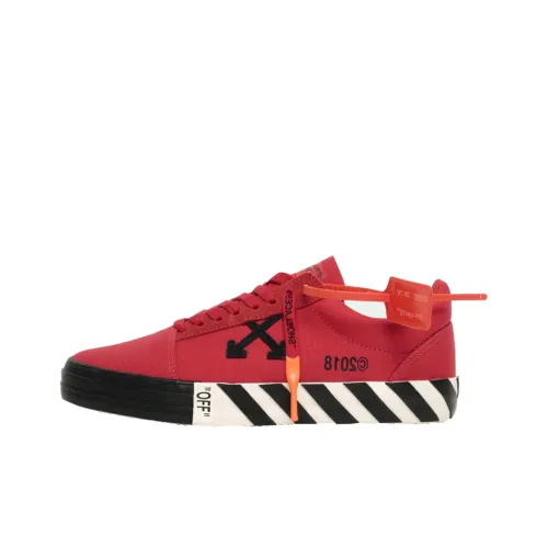 OFF Белый Vulcanized Low Top Кеды Мужские