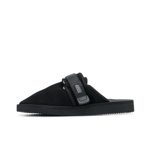 Suicoke противоскользящие домашние тапочки унисекс черные