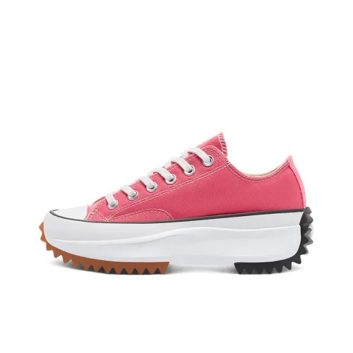Converse Run Star Hike Low Топ Низкий Топ Кеды Женские Розовый