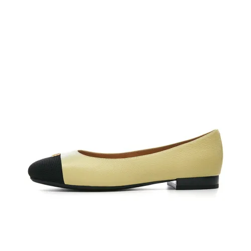 Marie Claire Женские повседневные туфли Low Топ Кремовый Bray Желтый Женские