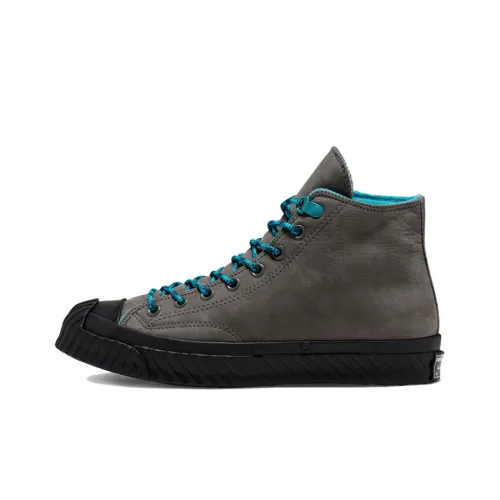Конверс 1970s CHUCK 70 Bosey Водоотталкивающий Высокий Топ Кеды Унисекс Серый Черный