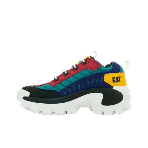 CAT RE Powered Lunar Rover LUNAR Explorer Низкий Топ Кроссовки с Толстой Подошвой Унисекс Красный Черный