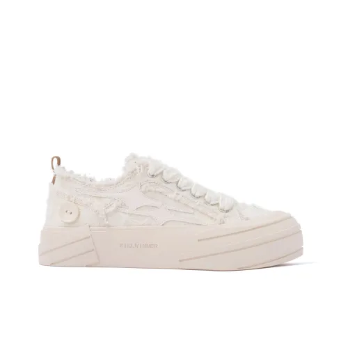KILLWINNER Low-Top Sneakers Camellia White Unisex