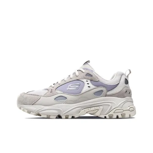 Skechers Stamina Low Топ Толстая подошва Кроссовки Мужские Тауповые