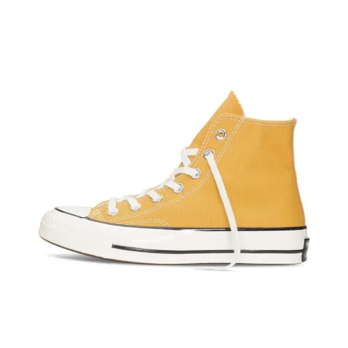 Converse 1970s High Top Canvas Shoes Unisex Yellow Конверс 1970s Высокие Кеды Унисекс Желтые