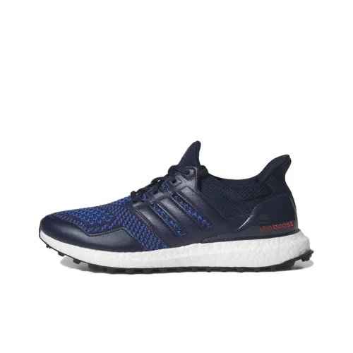 Adidas ULT Ultraboost Spikeless Slip-Resistant Low Golf Shoes Unisex Black Blue Adidas ULT Ultraboost Spikeless Slip-Resistant Низкие туфли для гольфа Унисекс Черный Синий