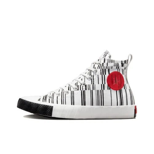 Converse Chuck Taylor All Star Unt1tl3d High Топ Кеды Унисекс Белый Черный Красный