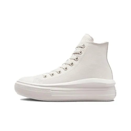 Converse Chuck Taylor All Star Move Edge Светящиеся Высокие Кеды Унисекс Белые