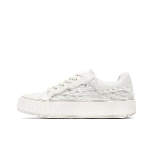 Dickies Low-Top Canvas Shoes Beige Women's