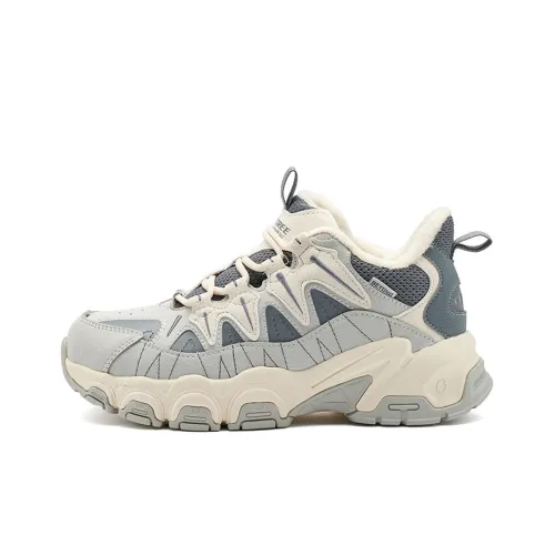 361° Babirusa MID Топ Зимние Утепленные Кроссовки Женские Cosmic Серый