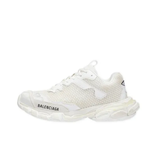 Balenciaga Track 3,0 Low Топ Толстоподошвенные кроссовки Женские Белые