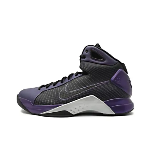 nike Hyperdunk Slip-resistant Abrasion-resistant MID Баскетбольные кроссовки Unisex Фиолетовый
