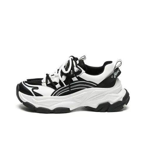 WOOS BOBO Низкий топ обувь с толстой подошвой женская