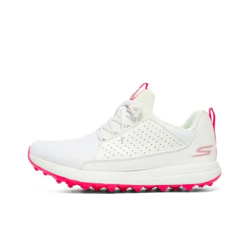 Skechers Go Golf Collection MID Топ Обувь для гольфа Женская Белая Розовая