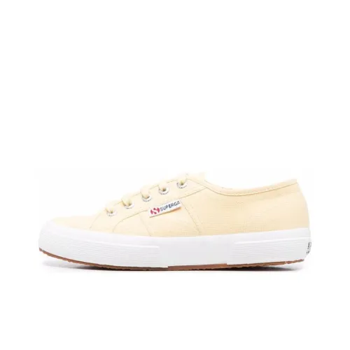 SUPERGA Износостойкие Дышащие Низкие Топ Кеды Женские Бежевые