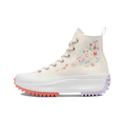 Converse Run Star Hike High Топ Кеды Унисекс Бежево-коричневый