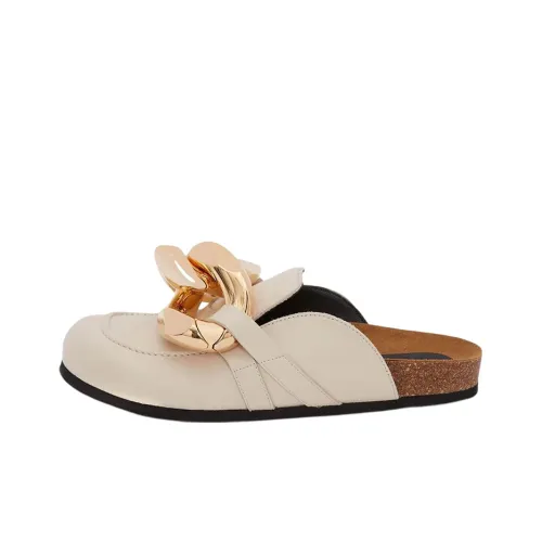 JW Anderson Цепочка Женские повседневные туфли Мужской Свет Нюдовый