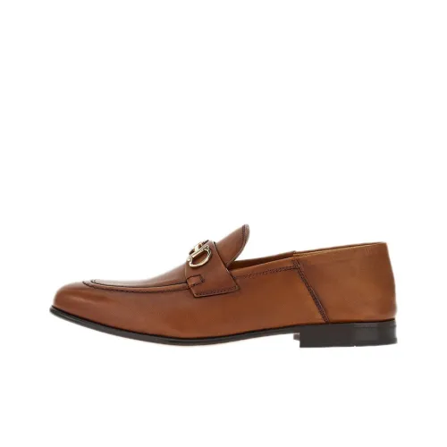 Ferragamo Gancini Лоферы Женские Коричневый