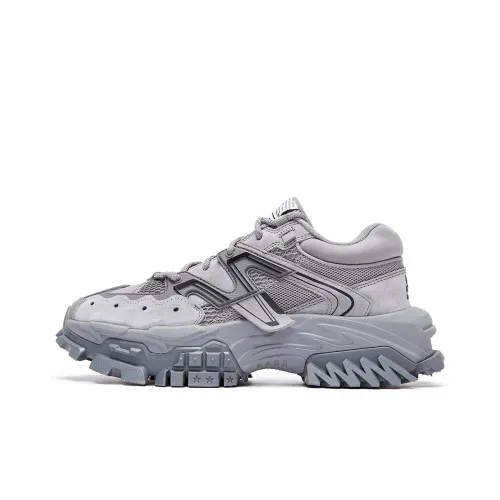 STARTER Slip-resistant Abrasion-resistant Low Top Footwear Men's Gray