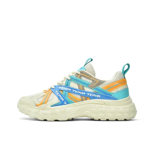 TEPOR Sky Run 61 Низкие кеды с толстой подошвой Унисекс