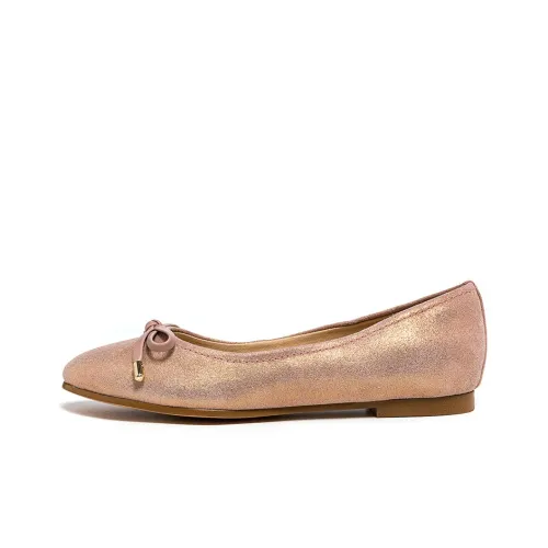 Clarks Женские повседневные туфли Low Top Розовый Металлик Женские