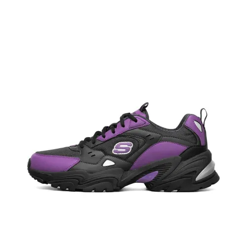 Skechers Stamina V2 One Punch Superman Collaboration Sonic Speed Sonic Low Top Creepers Men's Black Purple