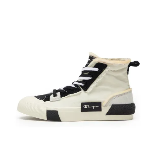 Champion Campus Active High-Top Canvas Shoes Men's Black White