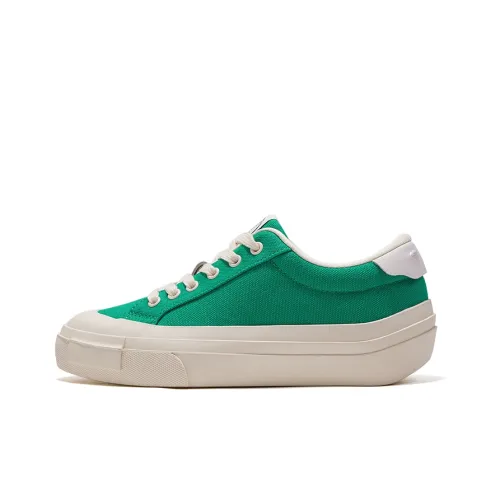Feiyue Slip-resistant Abrasion-resistant Low-top Canvas Shoes Women's Green Фэйюэ Противоскользящие Устойчивые к истиранию Низкие Кеды Женские Зеленые