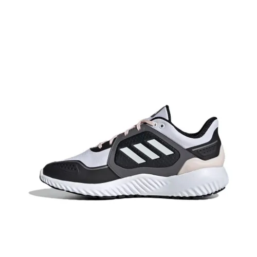 Adidas Climawarm Bounce Шорты Устойчивые к истиранию Низкий Топ Беговые кроссовки Унисекс Бежевый Белый Черный