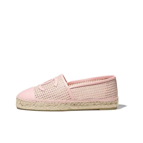 CHANEL Espadrilles Женские Светло-розовые