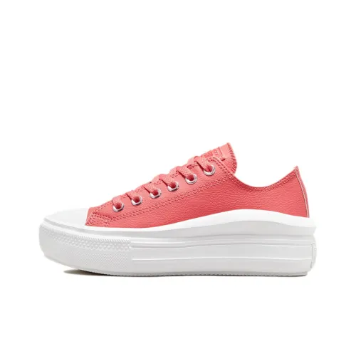 Converse Chuck Taylor All Star Move Low Топ Кеды Женские Розовый