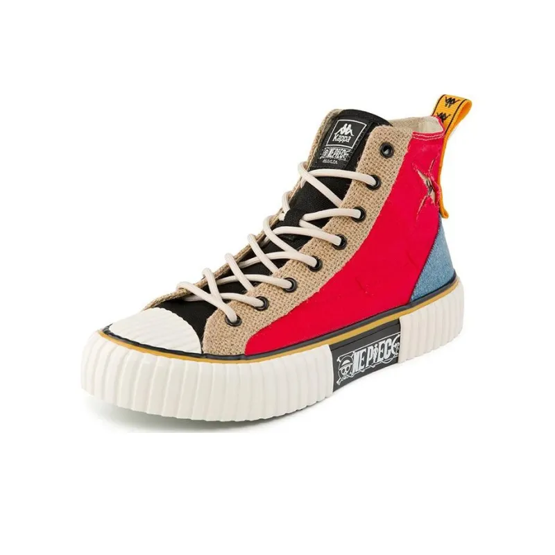 KAPPA One Piece Устойчивый к истиранию Легкий Высокий Топ Кеды