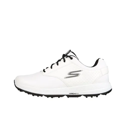 Skechers Go Golf Collection Амортизация Износостойкие Низкие Топы для гольфа Мужские Белые