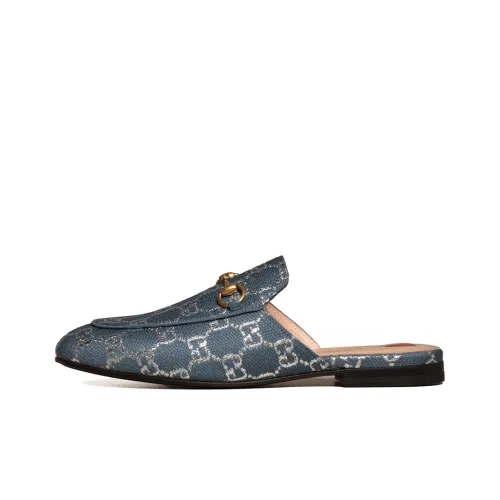 GUCCI Домашние тапочки Женские Синие