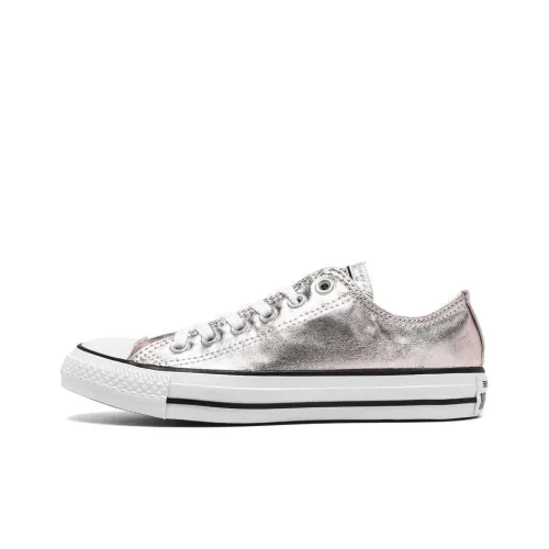 Converse Chuck Taylor All Star Low Топ Кеды Унисекс Розовый Серебряный
