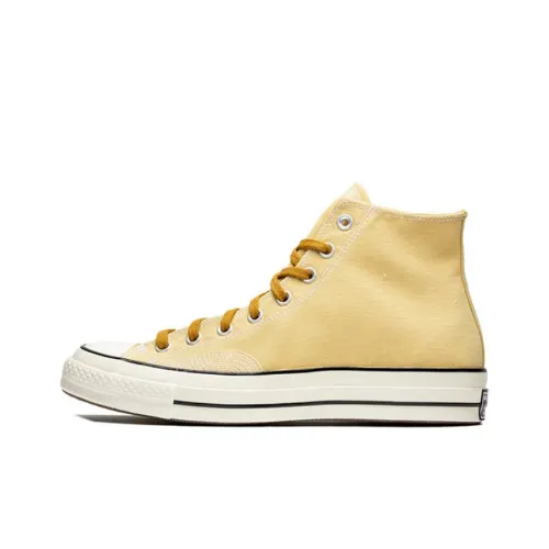 Converse 1970s High Top Canvas Shoes Unisex Yellow Конверс 1970s Высокие Кеды Унисекс Желтые