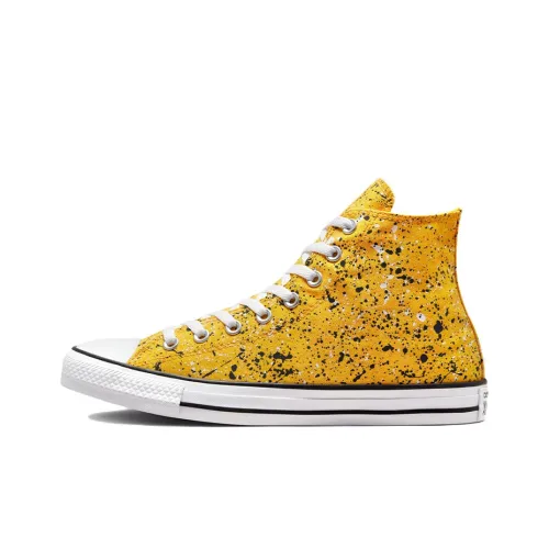 Converse Chuck Taylor All Star Износостойкие Высокие Кеды Унисекс Имбирно-желтые